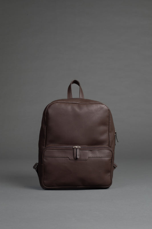 Mochila Bolso Retangular - Marrom