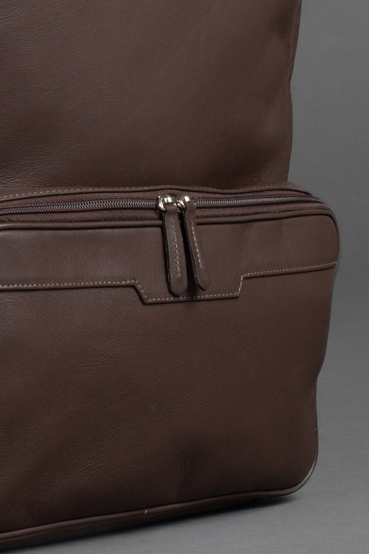 Mochila Bolso Retangular - Marrom