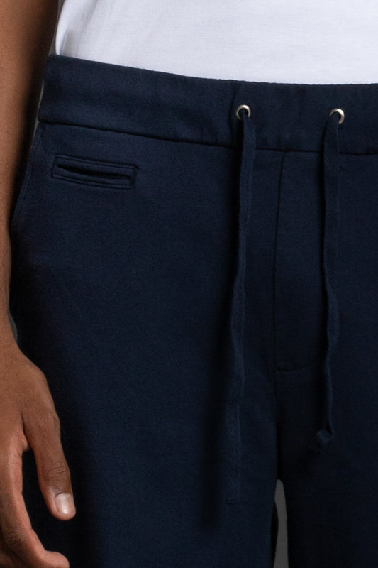 Bermuda Chino Moletom - Marinho