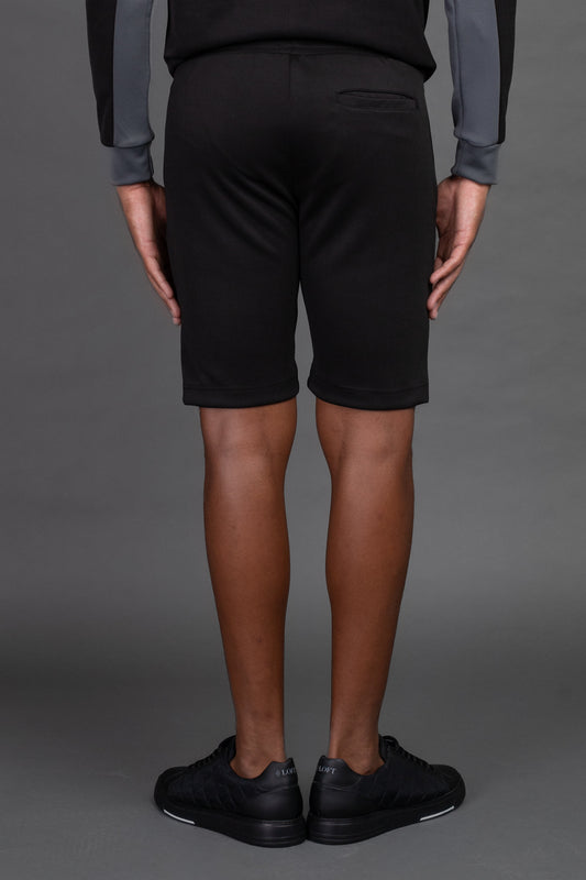 Bermuda Neoprene Com Nervuras - Preto