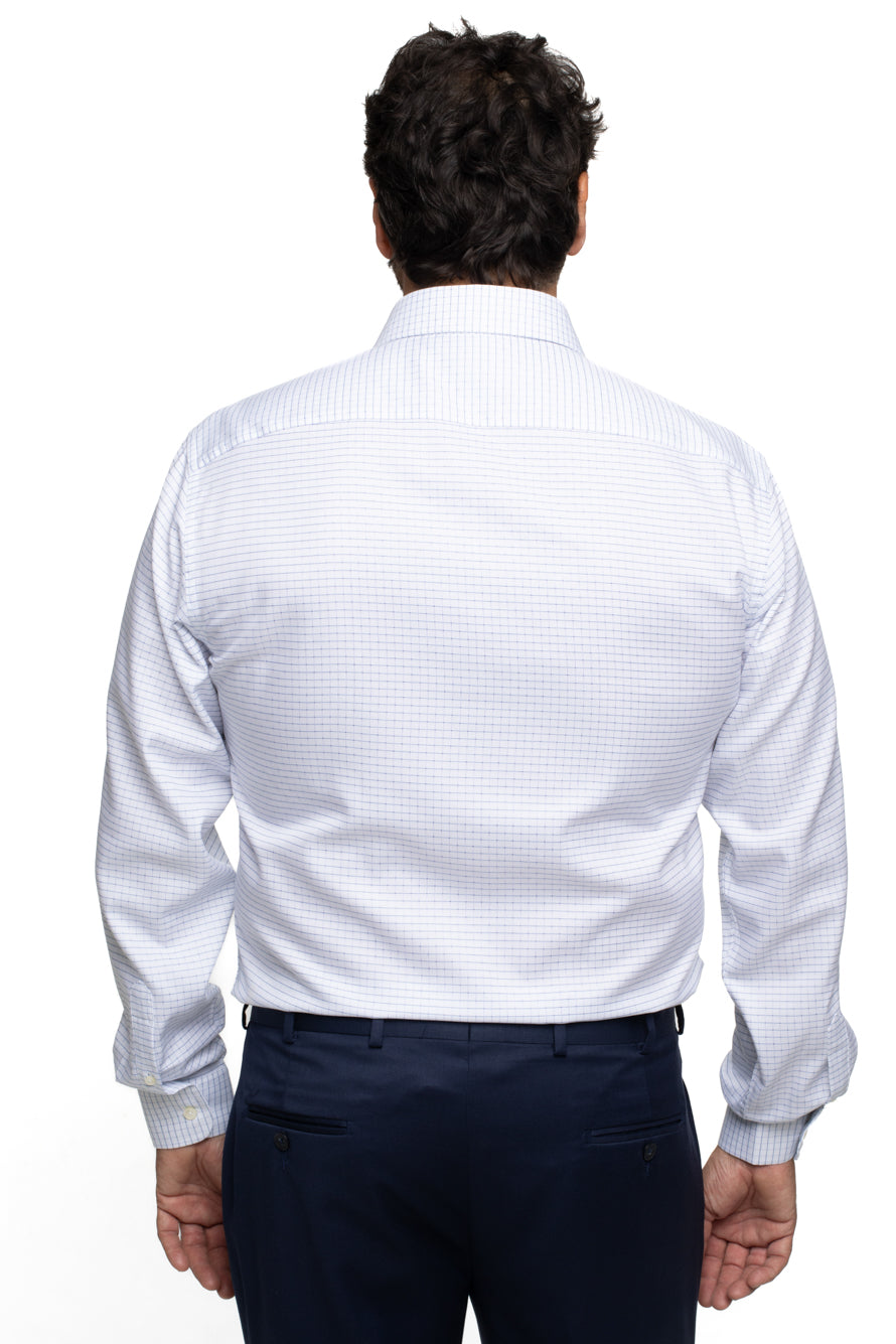 Camisa Slim Manga Longa - Branca