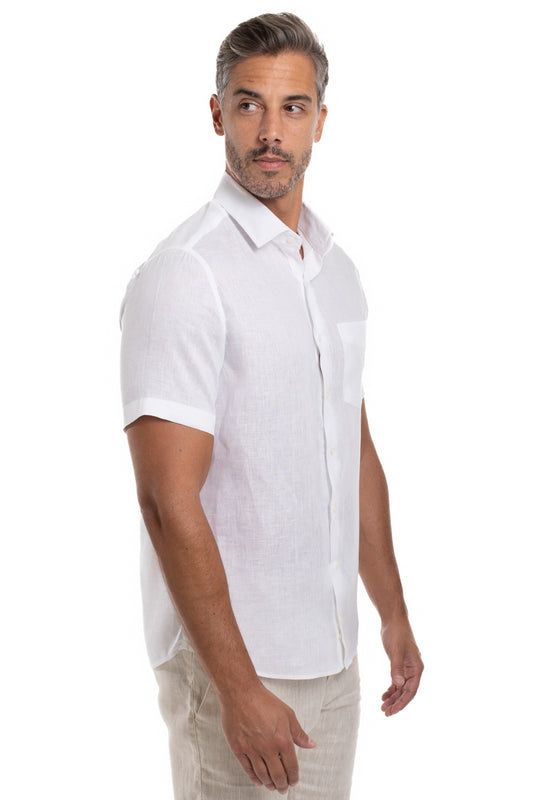 Camisa Regular Manga Curta - Branco
