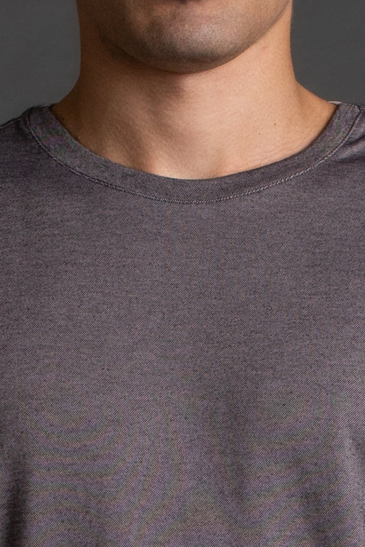Camiseta Manga Curta Gola Redonda - Preto