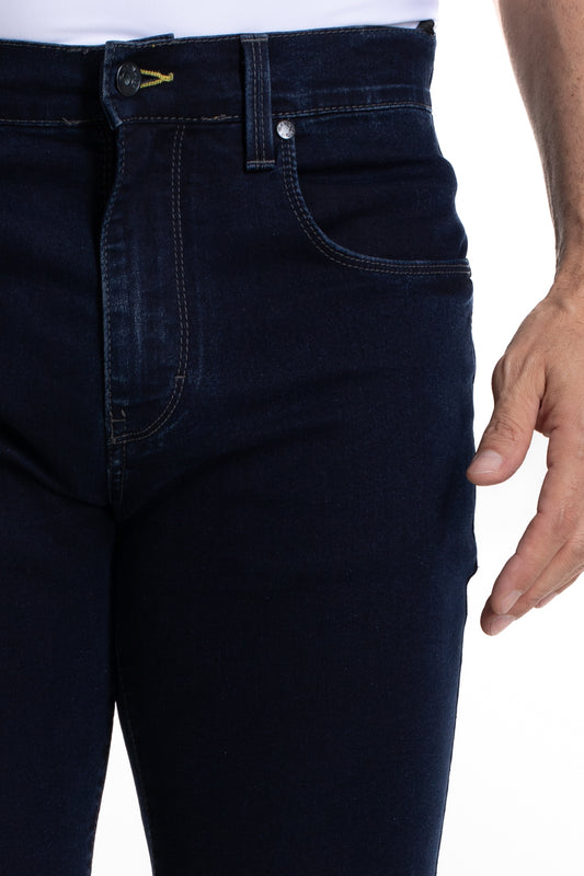 Calça Jeans Regular Fit - Azul Escuro