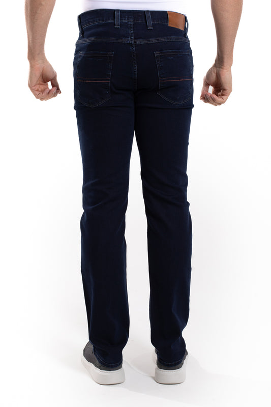 Calça Jeans Regular Fit - Azul Escuro