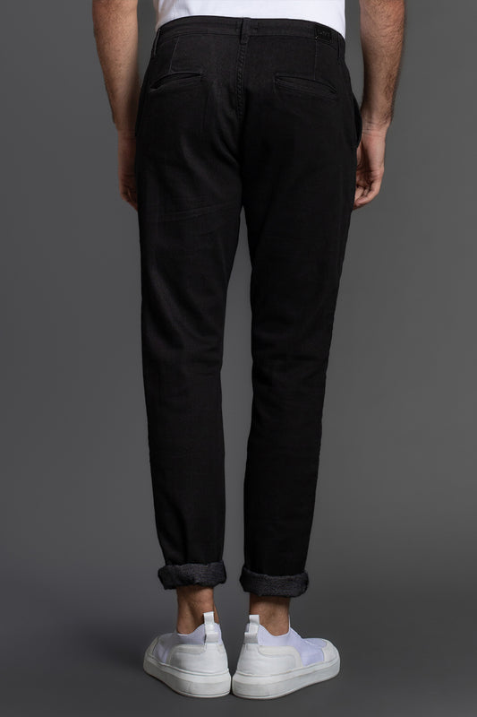 Calça Chino Clássica - Preto