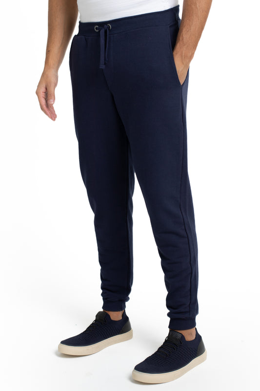 Calça De Moletom Bolso Faca - Marinho