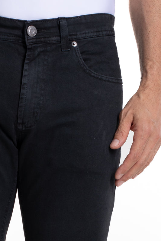 Calça Sarja 5 Bolsos - Preto