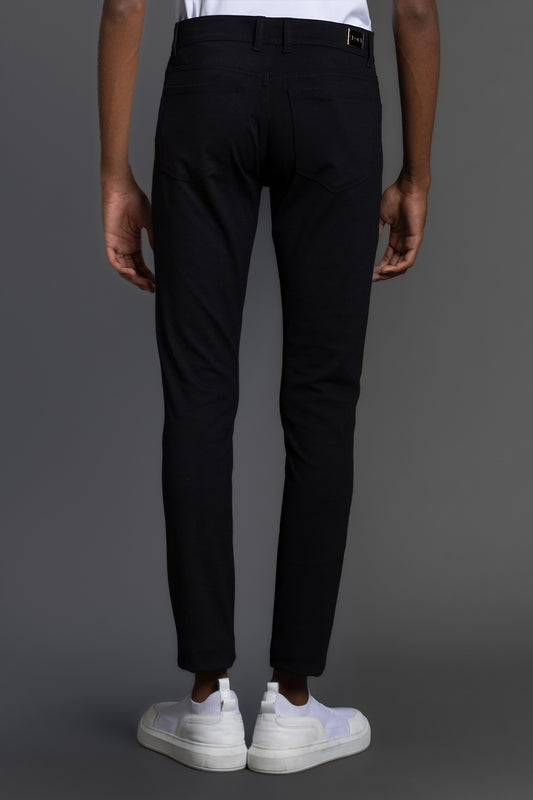 Calça Malha 5 Bolsos - Preto