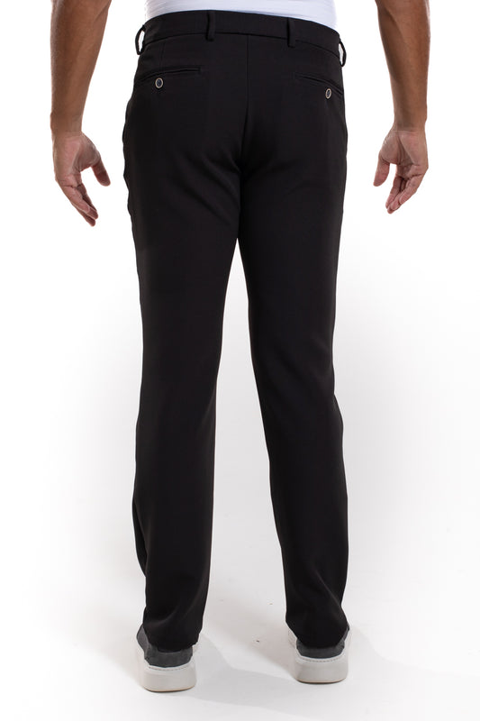 Calça Social Avulsa Poliviscose - Preto