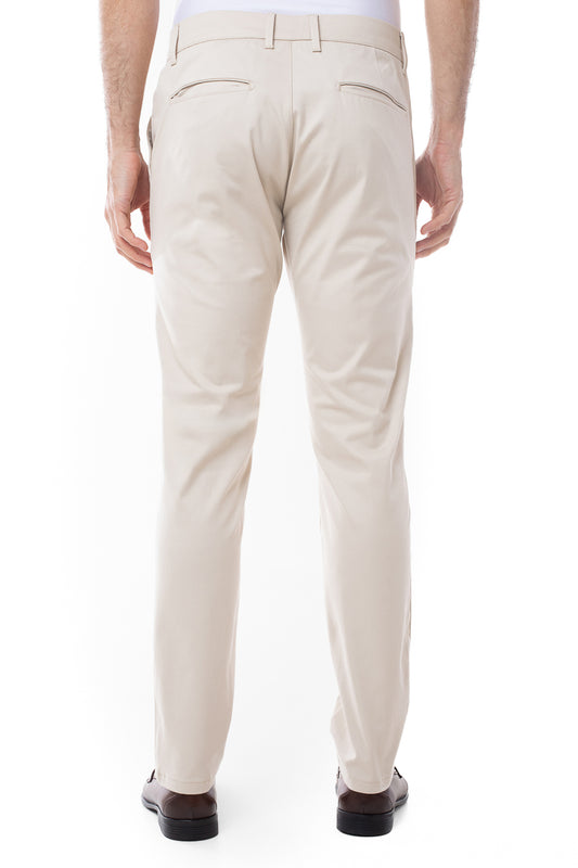 Calça Sarja Bolso Faca Slim Cots - Areia