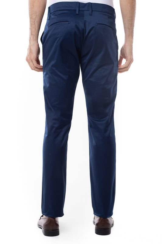 Calça Sarja Bolso Faca Slim Delli - Marinho