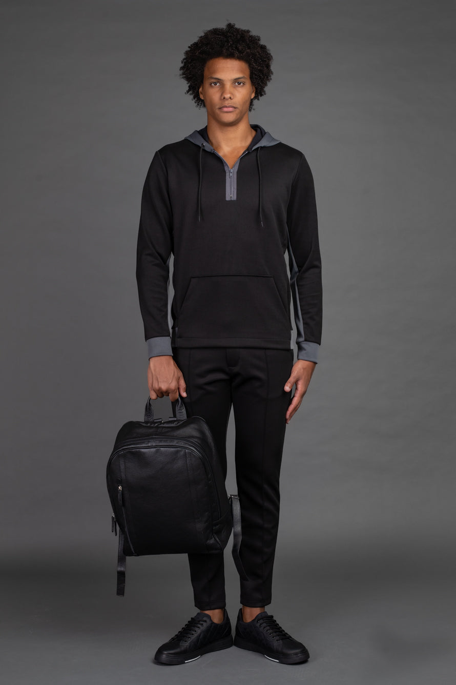 Calça Slim Neoprene - Preto