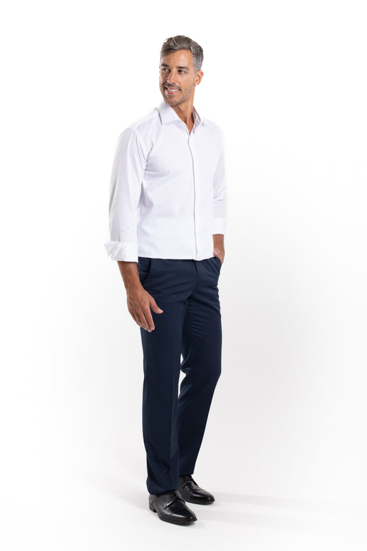 Calça Social Avulsa New Portland - Marinho