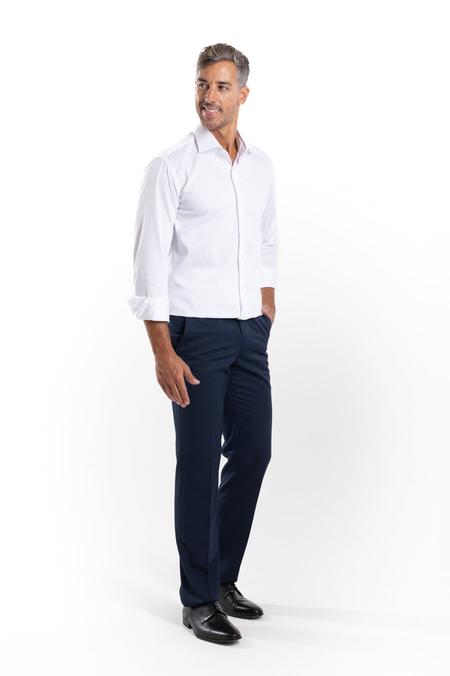 Calça Social Avulsa New Portland - Marinho