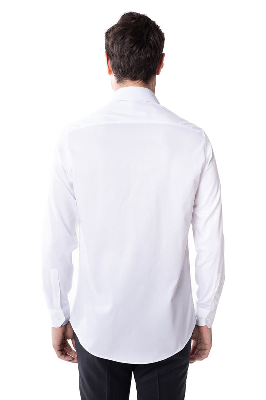 Camisa Social Maquinetada Ruth - Branco