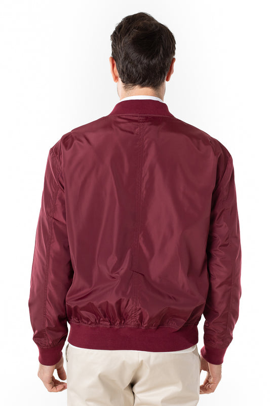 Jaqueta Bomber Nylon - Vinho