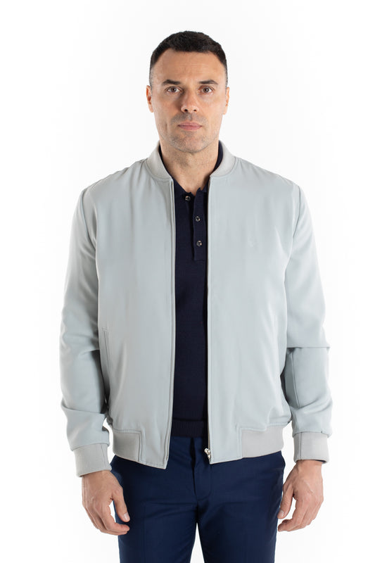 Jaqueta Bomber Microfibra - Gelo