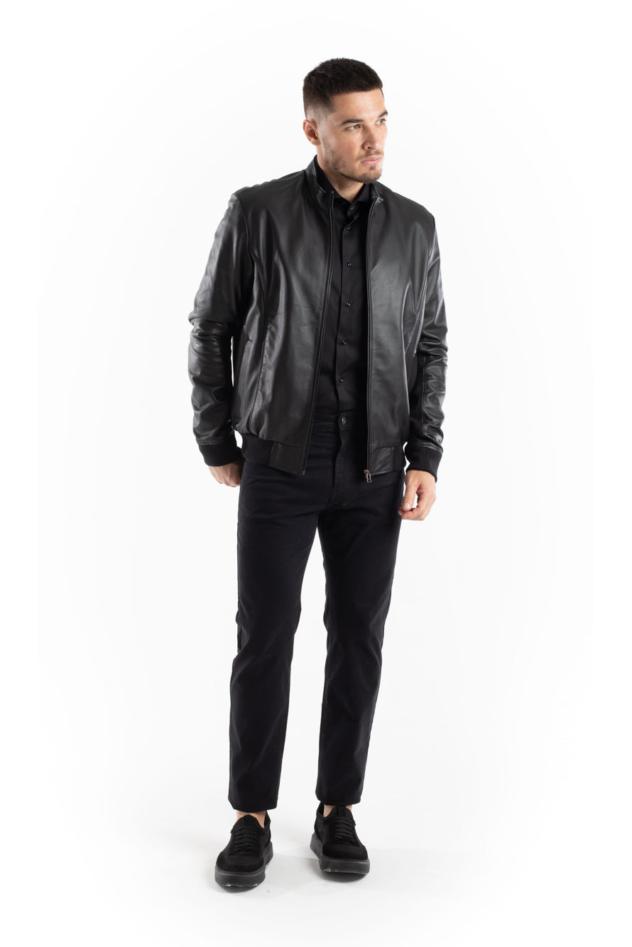 Jaqueta Bomber Pelica - Preto
