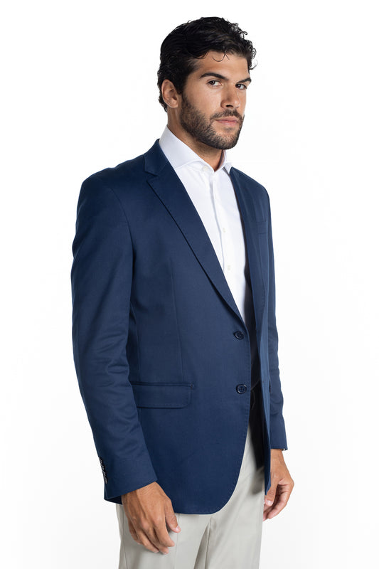 Paletó 1/2 Forro Algodão Classic - Azul Escuro