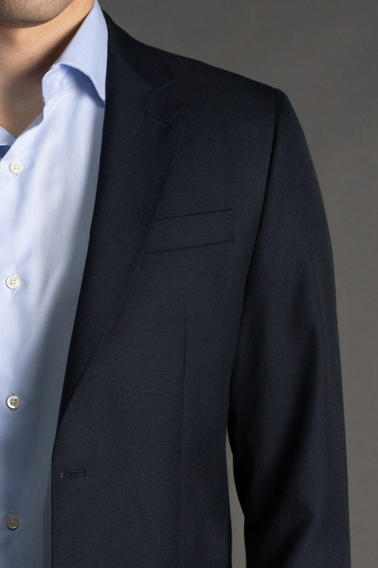 Paletó Sem Forro Slim Fit - Marinho Noite