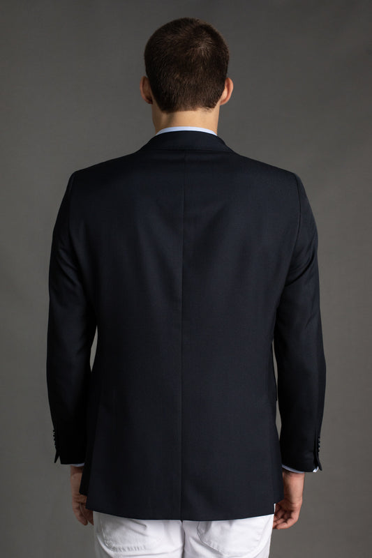 Paletó Sem Forro Slim Fit - Marinho Noite