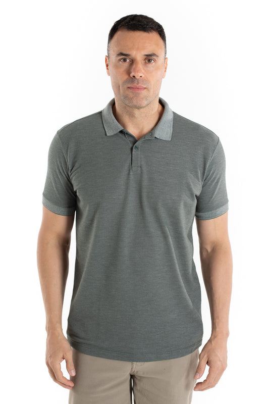Polo Piquet Binada - Verde Escuro