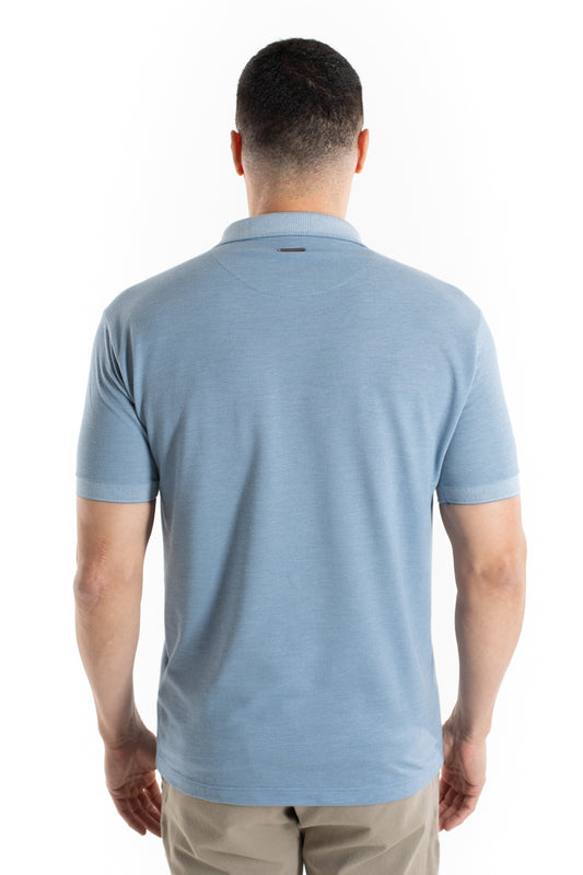 Polo Piquet Binada - Azul Medio