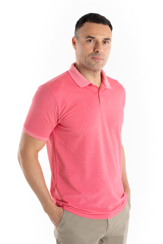 Polo Piquet Binada - Rosa