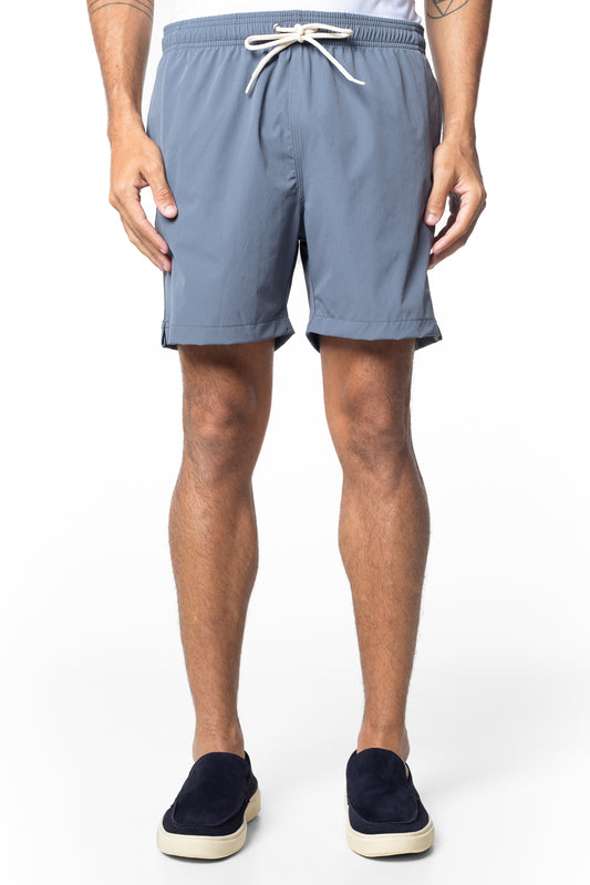 Shorts Resort Liso - Chumbo