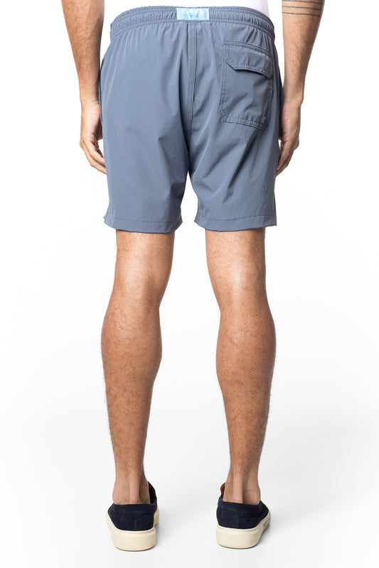 Shorts Resort Liso - Chumbo