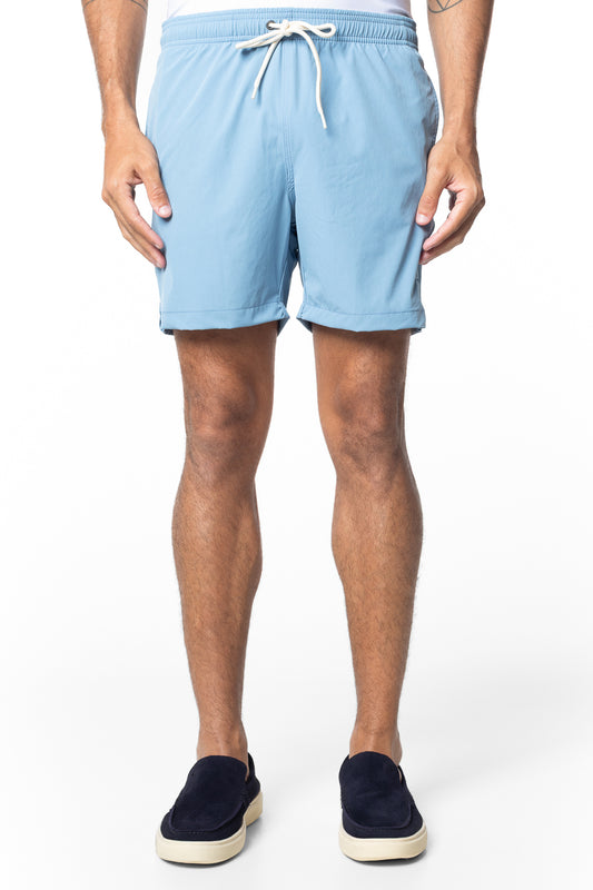 Shorts Resort Liso - Azul Jeans