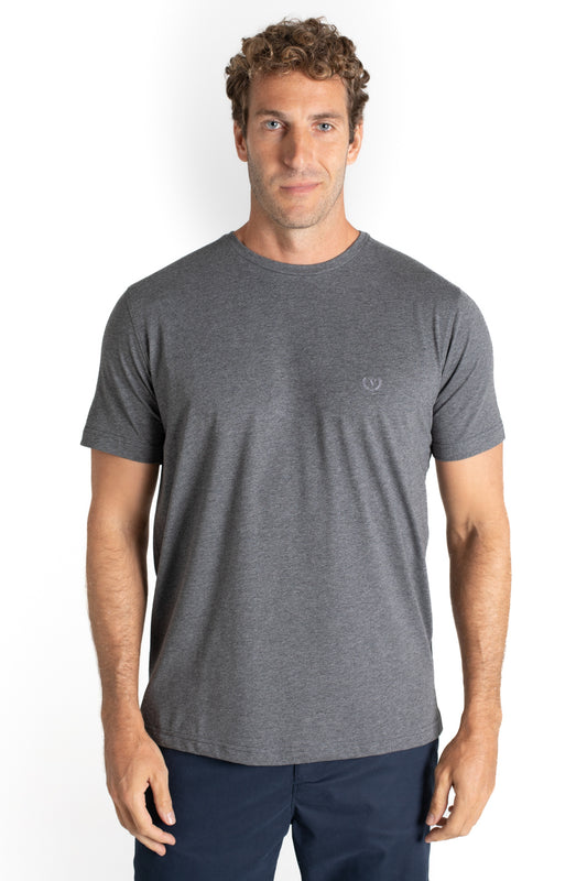 Camiseta Careca Lisa - Grafite