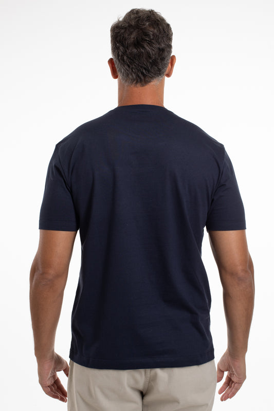 Camiseta Gola Careca Pacific Coast Highway - Marinho