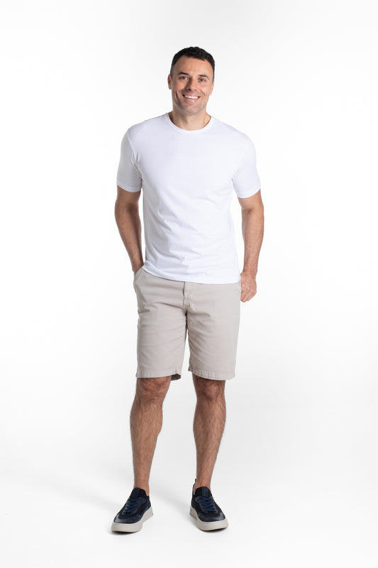 Camiseta Manga Curta Algodão Soft - Branco
