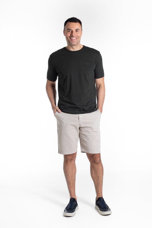 Camiseta Manga Curta Algodão Soft - Verde Floresta