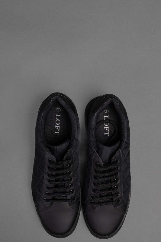 Tênis Nylon Pesponto - Preto
