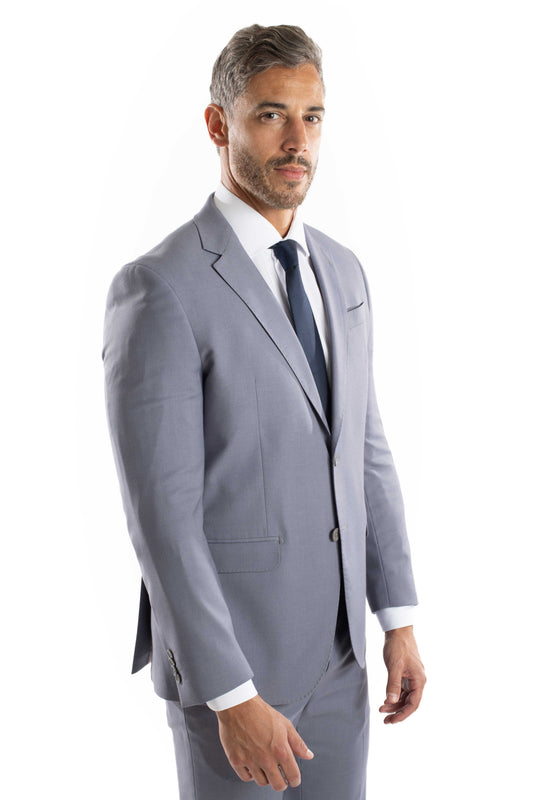 Terno New Portland Liso - Cinza Claro