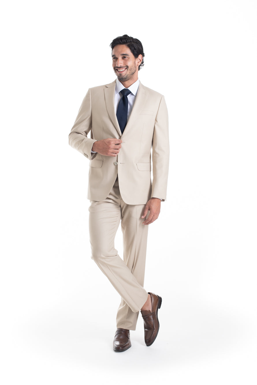 Terno New Portland Liso - Bege