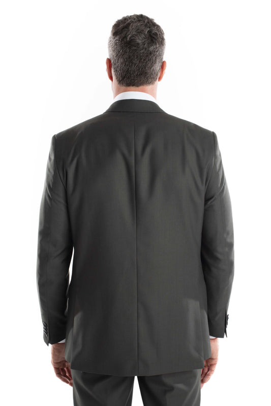 Terno Extra 2 Botões Slim - Verde Escuro