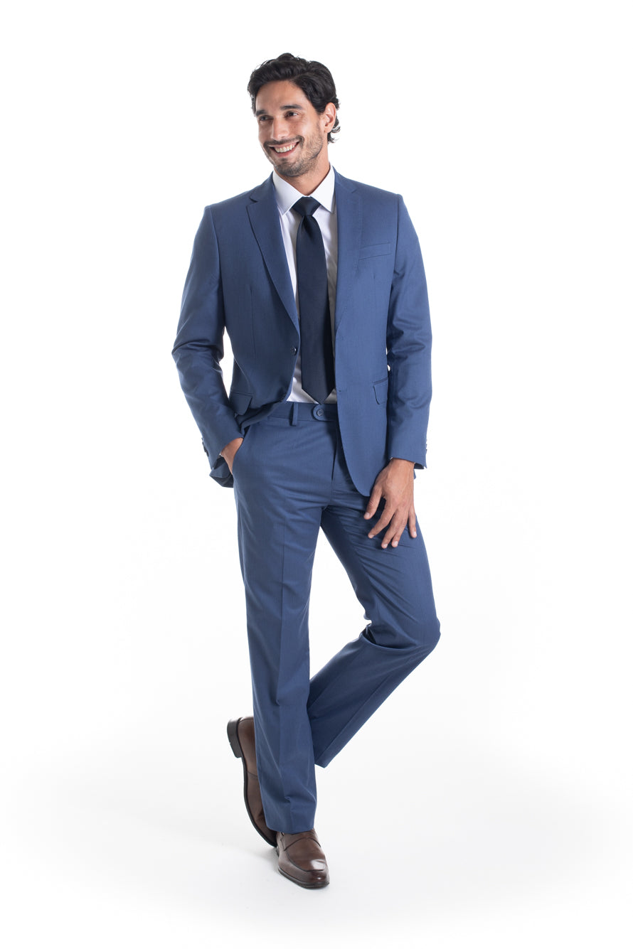 Terno New Portland Liso Poliviscose - Indigo