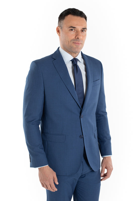 Terno New Portland Fantasia Poliviscose - Azul.