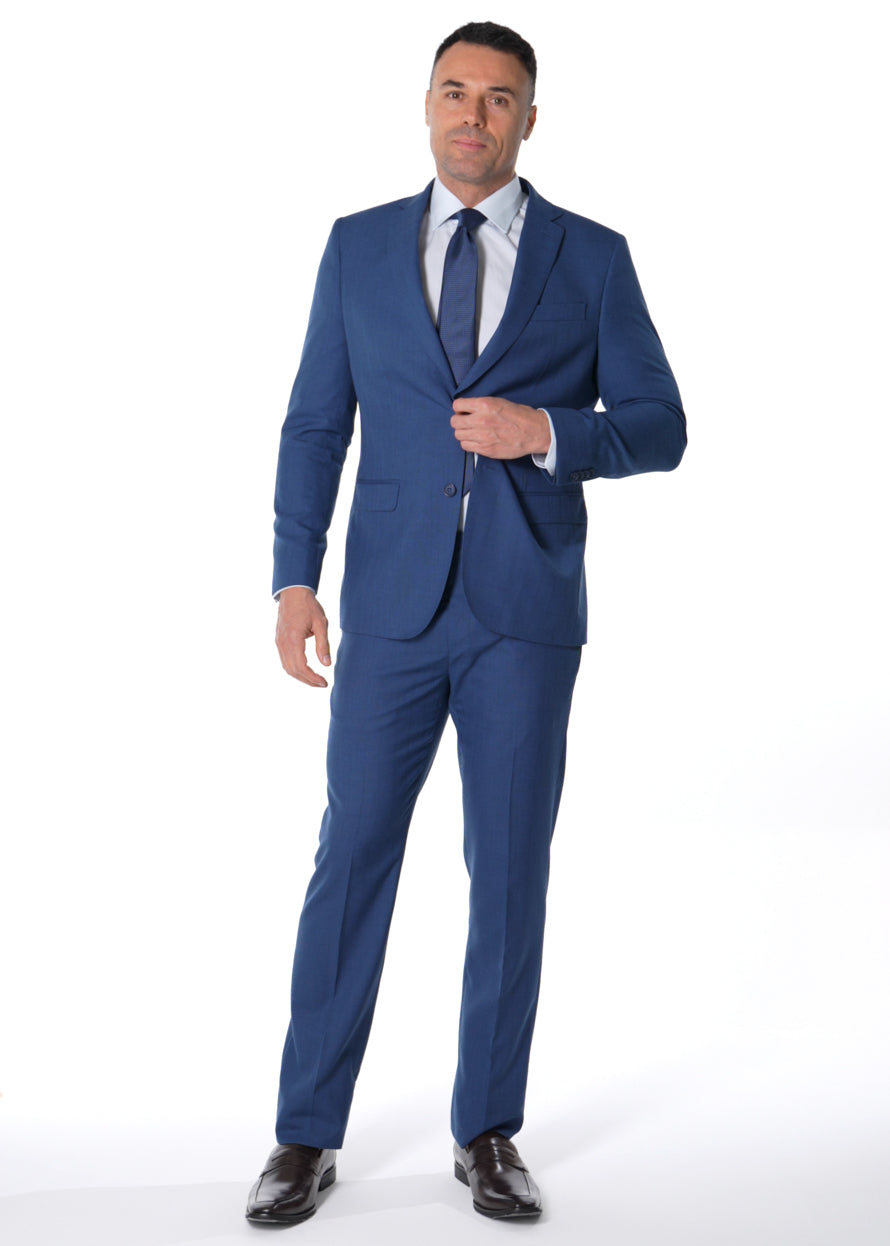 Terno New Portland Fantasia Poliviscose - Azul.