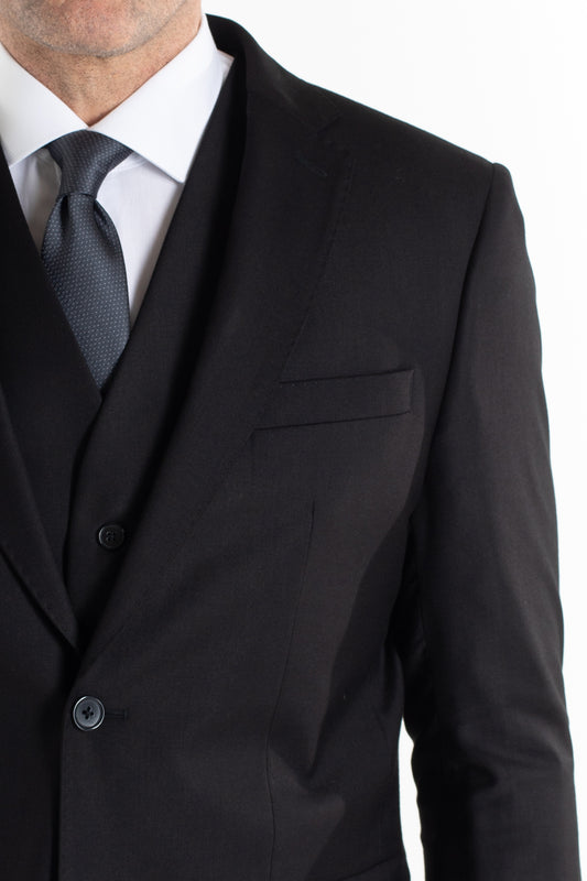Terno Cerimônia Poliviscose - Preto