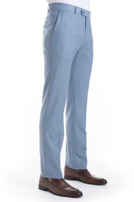 Terno Cerimônia Poliviscose - Azul Claro