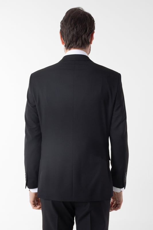 Terno Slim Cambridge Liso - Preto