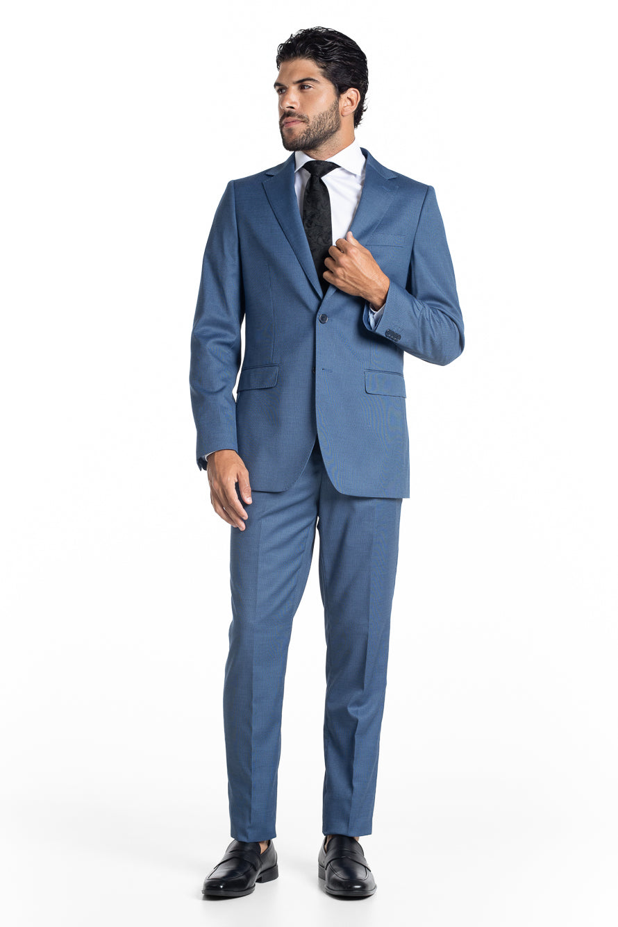 Terno Slim Fantasia Extra - Azul.
