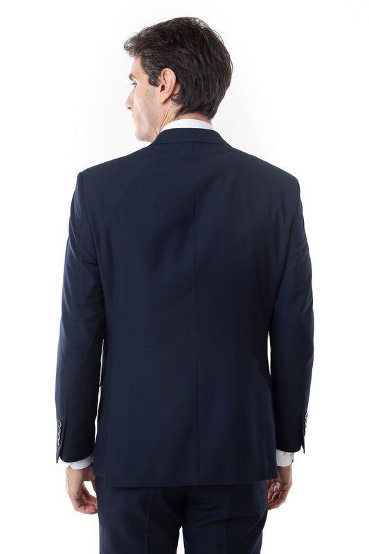 Terno Liso Slim Cambridge - Marinho Noite