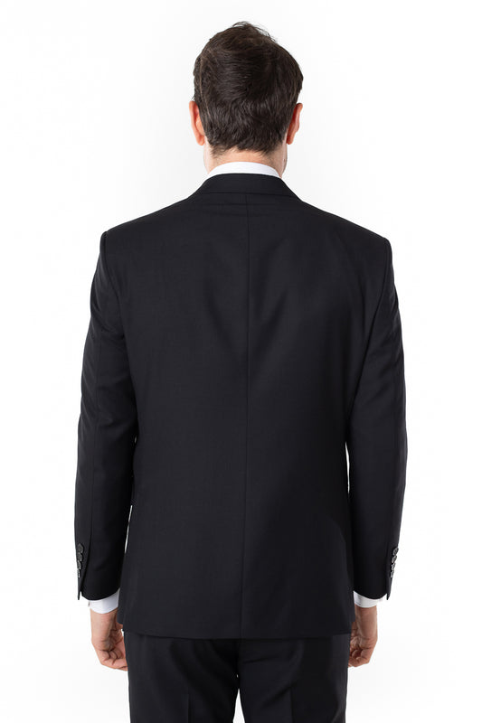 Terno Liso Slim Cambridge - Preto