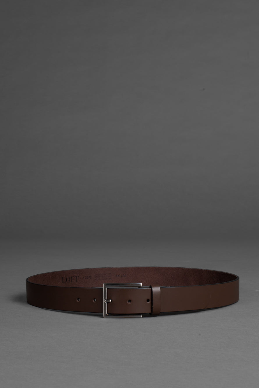 Cinto de Couro - Cafe